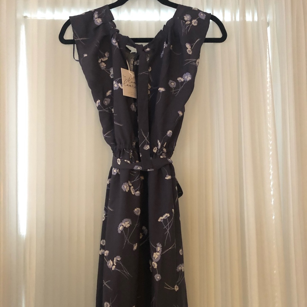 Flowery party dress brand new